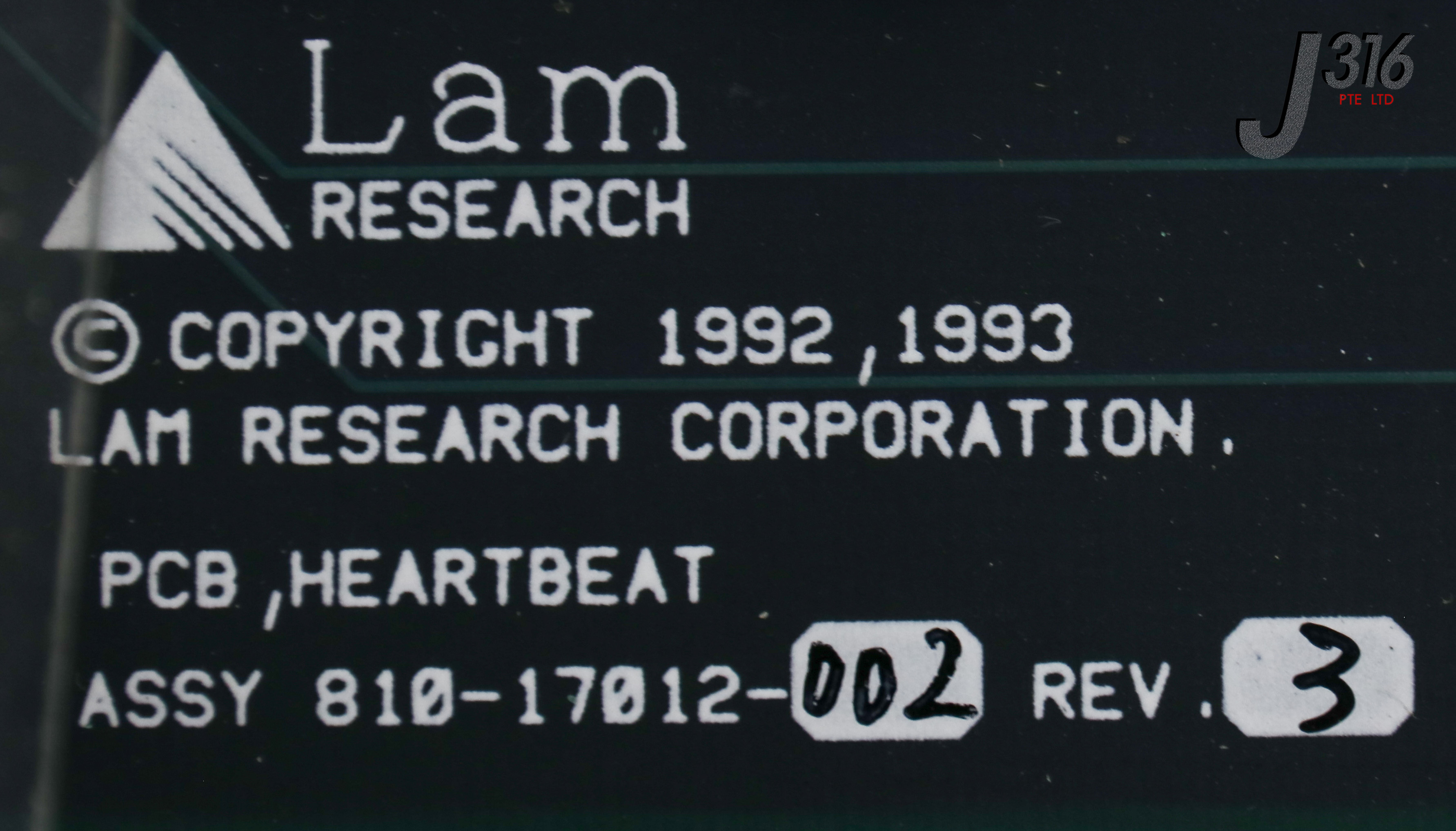 20583 LAM RESEARCH PCB, HEARTBEAT 810-17012-002 | eBay